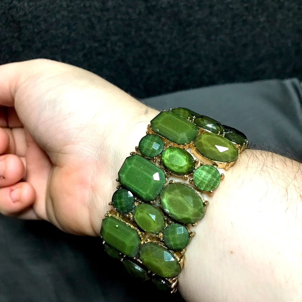 Green Gem Bracelet